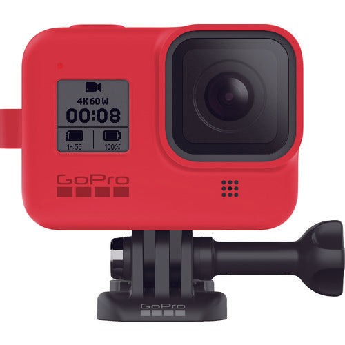 ＧｏＰｒｏ　【売切廃番】　ウェアラブルカメラ用オプション　スリーブ＋ランヤードｆｏｒＨＥＲＯ８　ファイヤークラッカーレッド　AJSST-008　1 個