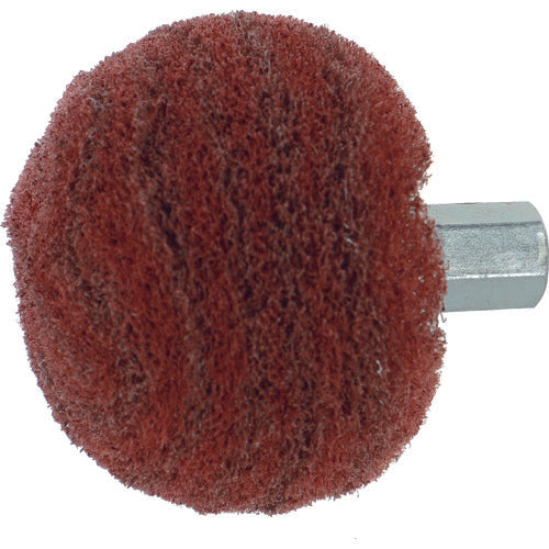 ＴＲＵＳＣＯ　曲面軸付ナイロンホイール　Φ５０　＃２４０（１個入）　TRNJ50-240-1P　1 個