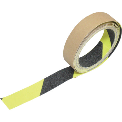 TRUSCO Fluorescent Non-Slip Tape for Outdoor Use 50mm x 10m Zebra TKNS-5010 1 Roll