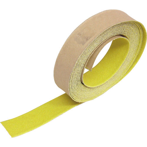 TRUSCO Non-slip tape for outdoor use 25mm x 10m Yellow TNS-2510 1 roll
