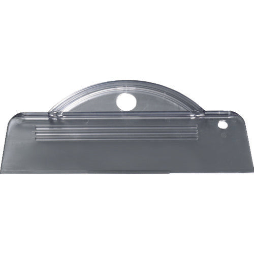 TRUSCO Squeegee, transparent polycarbonate, 240mm, PCSKJ-240, 1 piece