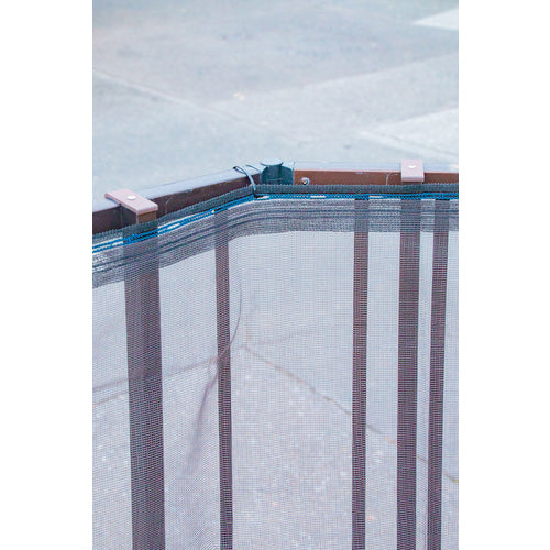 ＴＲＵＳＣＯ　景観保護防風ネット　目合い２ｍｍ目　幅１Ｘ長さ５ｍ　ブラウン　WN215　1 巻