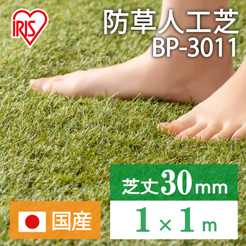 ＩＲＩＳ　５３５７４４防草人工芝　１０００ｍｍ×１ｍ　BP-3011　1 枚