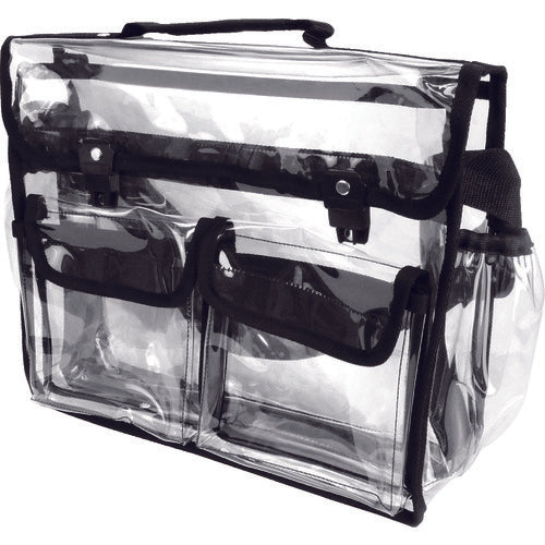 TRUSCO Engineer Clear Bag Large Capacity Type 370 x 300 x 120 TDEB120 1 pc