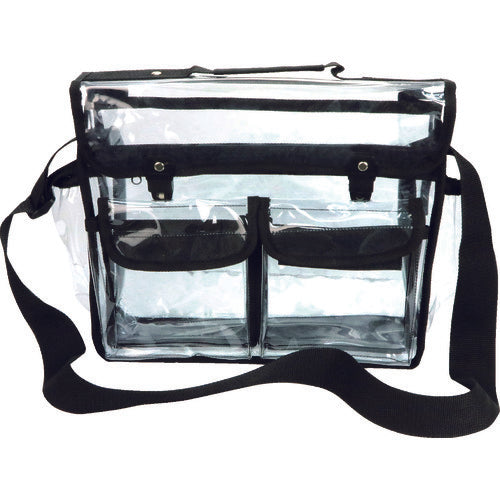 TRUSCO Engineer Clear Bag Large Capacity Type 370 x 300 x 120 TDEB120 1 pc
