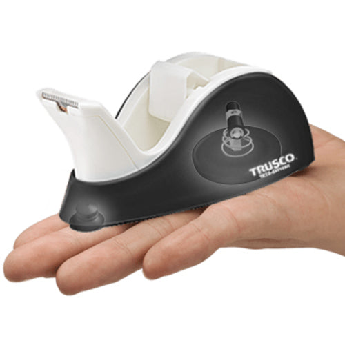 TRUSCO Suction Cup Tape Cutter Mini 25mm TEXS-61119BK 1 unit