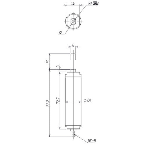 アインツ　パイプシリンダー　ストローク２０ｍｍ　MCP1-2020　1 個