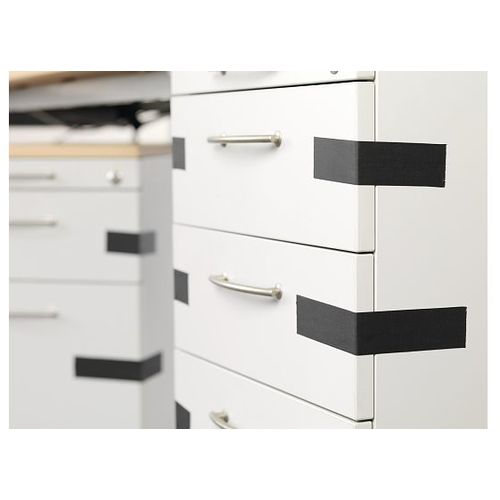 Tesa Repair Tape Tesa 56339 Black 19mm x 25m 56339-19-25BK 1 roll