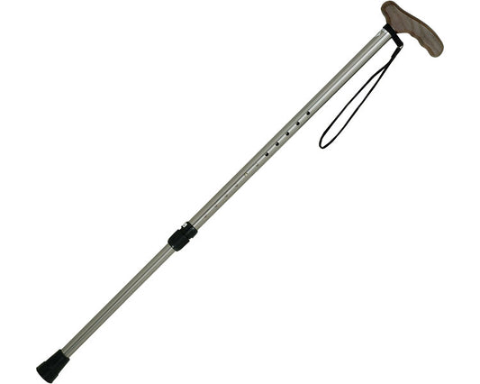 Push-button aluminum telescopic walking stick Standard / TY125 1 pc