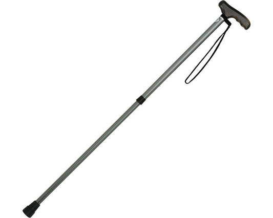 Push-button aluminum telescopic walking stick, lightweight type / TY125L 1 piece