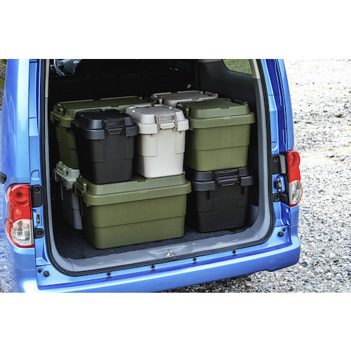 ＴＲＵＳＣＯ　トランクカーゴ　フラット天板仕様　３０Ｌ　グレー　GYCF-30　1 台