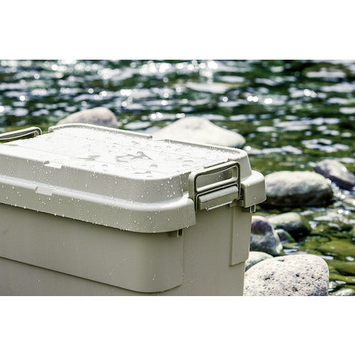 TRUSCO 트렁크 카고 플랫 천판 사양 50L 그레이 GYCF-50 1대