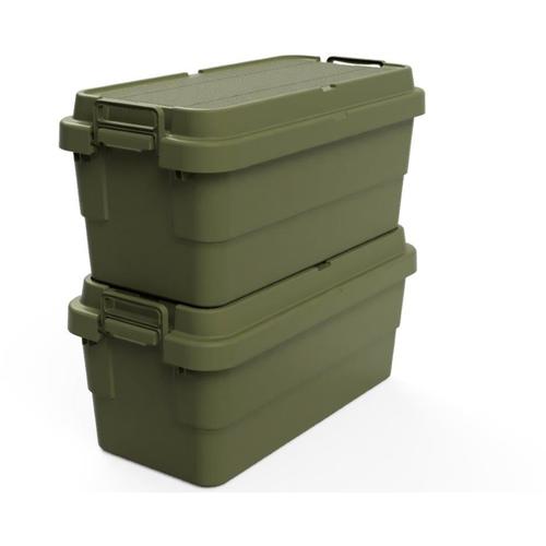 ＴＲＵＳＣＯ　トランクカーゴ　フラット天板仕様　７０Ｌ　ОＤ色　ODCF-70　1 台