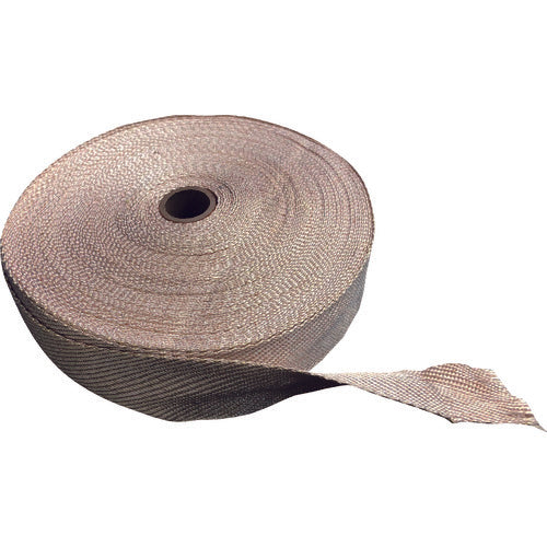 ＴＲＵＳＣＯ　シリカテープ（焼成品）　厚み１．３×幅５０×３０ｍ　TSTB-1350　1 巻