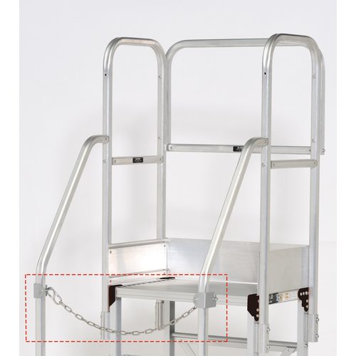 ＴＲＵＳＣＯ　ＴＳＦ作業台専用端部感知チェーン　正面幅１０００ｍｍ用　TSF-KC10　1 Ｓ