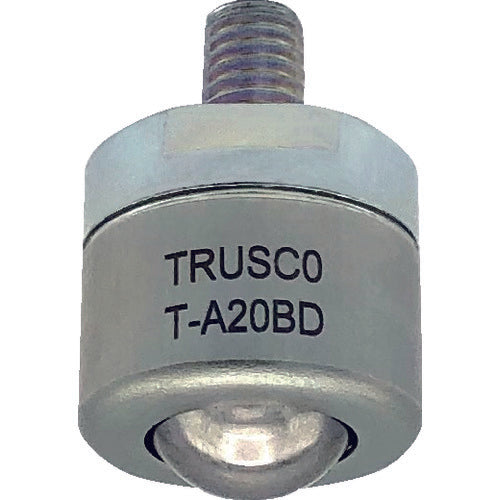 ＴＲＵＳＣＯ　ボールキャスター切削加工品　下向き　T-A20BD　1 個