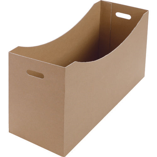 ＴＲＵＳＣＯ　段ボール製フォルダーボックス　Ｓ　DBFB-S　1 個