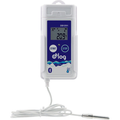 ＣＵＳＴＯＭ　“ｄｌｏｇ”　ＵＳＢ　＆　ＢＴ　外部プローブ式　温度データロガー　DB1201　1 台