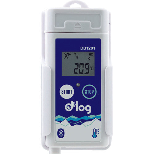 ＣＵＳＴＯＭ　“ｄｌｏｇ”　ＵＳＢ　＆　ＢＴ　外部プローブ式　温度データロガー　DB1201　1 台