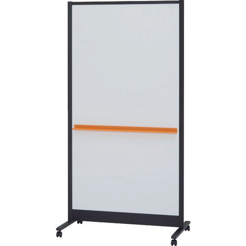 TRUSCO 파티션 화이트보드 W900×H1800 TWB0918DSK-BK 1대