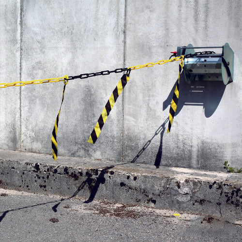 NOVAP 주의 환기 프라 체인 리본 배리어 체인 옐로우/블랙 5m 1360242 1권