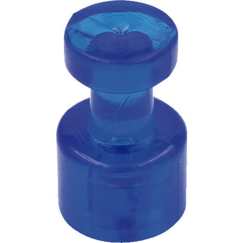 TRUSCO Color Magnet Pins Blue 100pcs TMPC100-B 1 PK