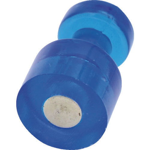 TRUSCO Color Magnet Pins Blue 100pcs TMPC100-B 1 PK