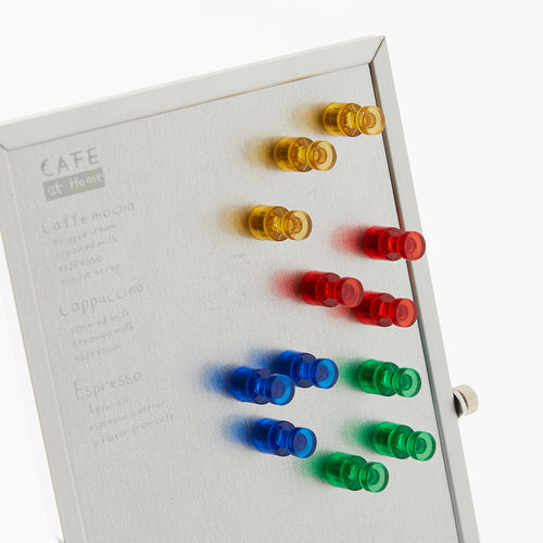 TRUSCO Color Magnet Pins Red 100pcs TMPC100-R 1 PK