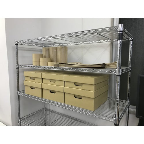 ＴＲＵＳＣＯ　段ボール製　Ａ４収納ボックス本体　Ｍ　高さ１５６タイプ　DBB-M　1 個