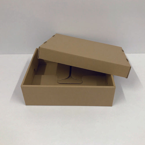 ＴＲＵＳＣＯ　段ボール製　Ａ４収納ボックス本体　Ｓ　高さ１０４タイプ　DBB-S　1 個