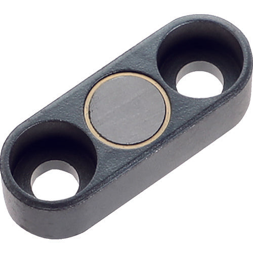 TRUSCO Countersunk Hole Oval Magnet 10mm (Samarium Cobalt) OHSZ10 1 pc
