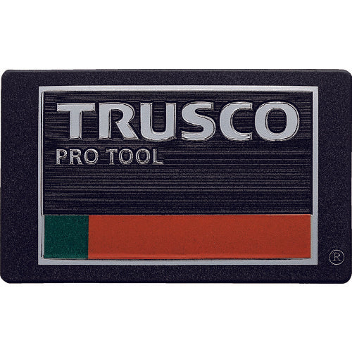 ＴＲＵＳＣＯ　超耐候性軟質エンブレム　ＴＲＵＳＣＯ　ＰＲＯ　ＴＯＯＬロゴ　エンボス加工タイプ　EBTRL-P2　1 枚