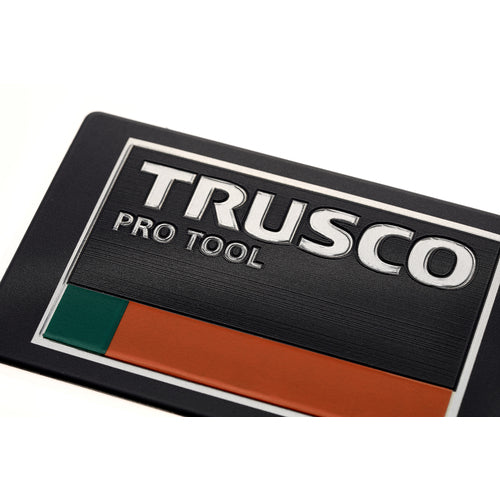 ＴＲＵＳＣＯ　超耐候性軟質エンブレム　ＴＲＵＳＣＯ　ＰＲＯ　ＴＯＯＬロゴ　エンボス加工タイプ　EBTRL-P2　1 枚