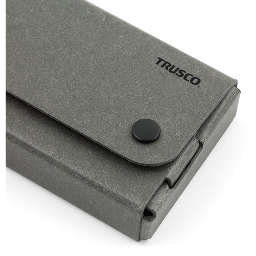 TRUSCO Paper Pencil Case Black PC-BK 1 pc