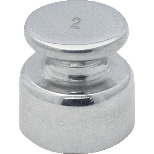 TRUSCO OIML 원통분동 F1급 2g MLCF1-2G 1개