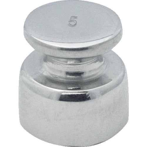 TRUSCO OIML 원통분동 F1급 5g MLCF1-5G 1개