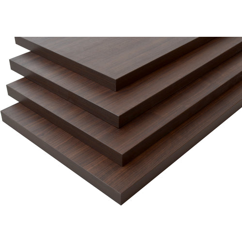 TRUSCCO 경량 선반 TSUG형용 목제 선반판 월너트 W855×D300 TSUGW100-3K-WN 1장