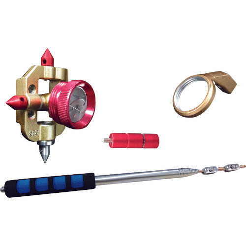 STS 세오드라이트 마이크로 프리즘 0.5인치 틸트&amp;신축봉 풀 세트 MCP-0.5F&amp;RAT-2000 MCP-0.5F &amp; RAT-2000 1조