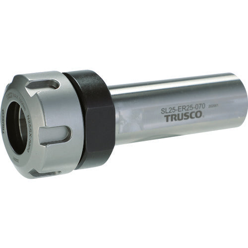 ＴＲＵＳＣＯ　ＮＣ旋盤用ストレートシャンクコレットホルダ　ＥＲコレットホルダＳＬ型（メトリック）　シャンク径３２　全長１１７　ＥＲ２５用　SL32-ER25-080　1 本