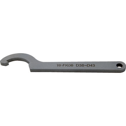 TRUSCO NC lathe straight shank collet holder ER nut hook wrench for N32SX W-FK08 1 piece