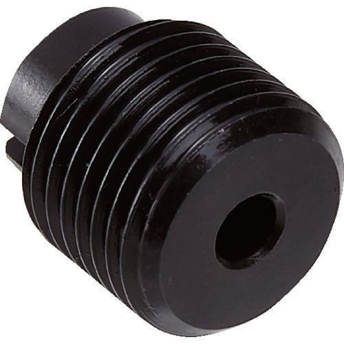 ＴＲＵＳＣＯ　ＮＣ旋盤用ストレートシャンクコレットホルダ　クーラント用バックアップスクリュー　ＥＲ２５用　BK-ER25C-M18P1.5　1 個