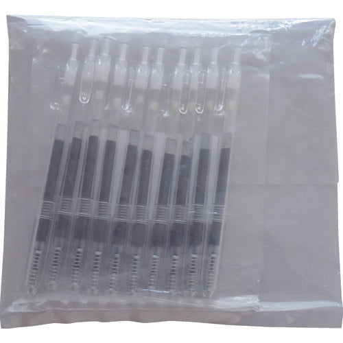 TRUSCO 감마 멸균 겔 볼펜 블랙(10개입) TCBP10-BK 1 PK