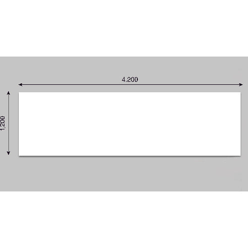 마그엑스 광폭 마그넷 화이트 보드 시트 12420 MSJ-12420 1장