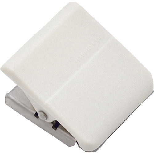 マグエックス　マグネットハイブリッドクリップ　Ｓ　白　MHC-100-W　1 個