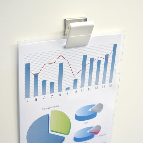 마그엑스 마그넷 하이브리드 클립 L 화이트 MHC-200-W 1개
