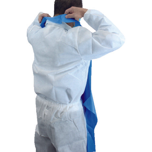 Sekisui Antibacterial Barrier Apron Blue S HPKB-BS 1 piece