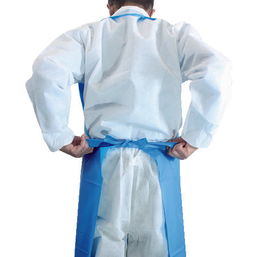 Sekisui Antibacterial Barrier Apron Blue S HPKB-BS 1 piece