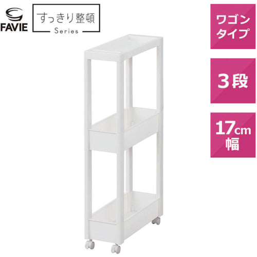 ＴＥＮＭＡ　ＦＶ　スキピタワゴン　スリム３段　Ｗ−００２Ｓ　811000972　1 台