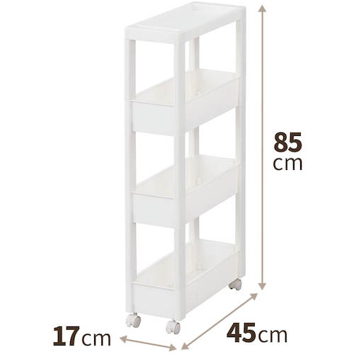 ＴＥＮＭＡ　ＦＶ　スキピタワゴン　スリム４段　Ｗ−０３０Ｓ　811000973　1 台