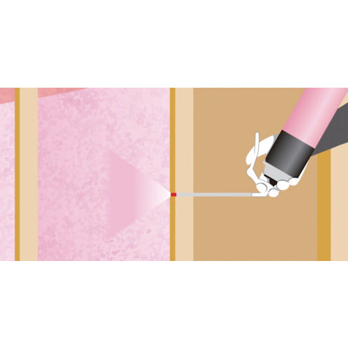 ABC 간이형 발포 우레탄 폼 1액 노즐 타입 인설 팩 스프레이 노즐 폼 780ml 폼 색：핑크 ISNF 1개